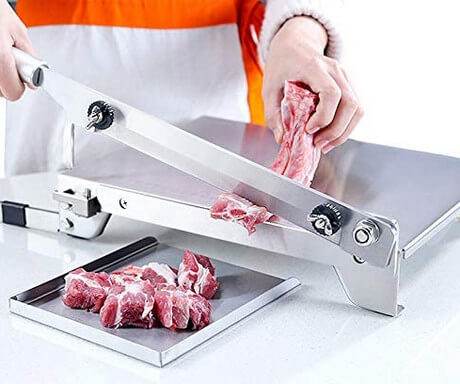 porcelain manual meat slicer