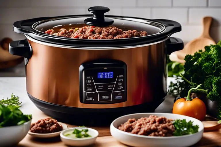 Can You Cook Ground Beef In Crock Pot? - MeatChefTools